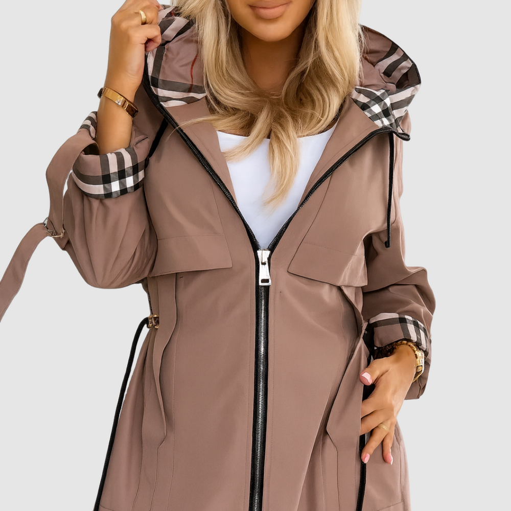 Valerie - Trenčkot Hnědá