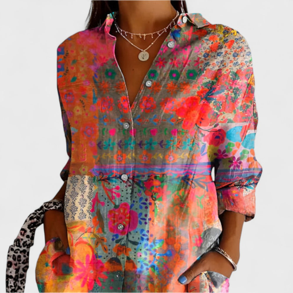 Alice - Košile s Květinovým Vzorem