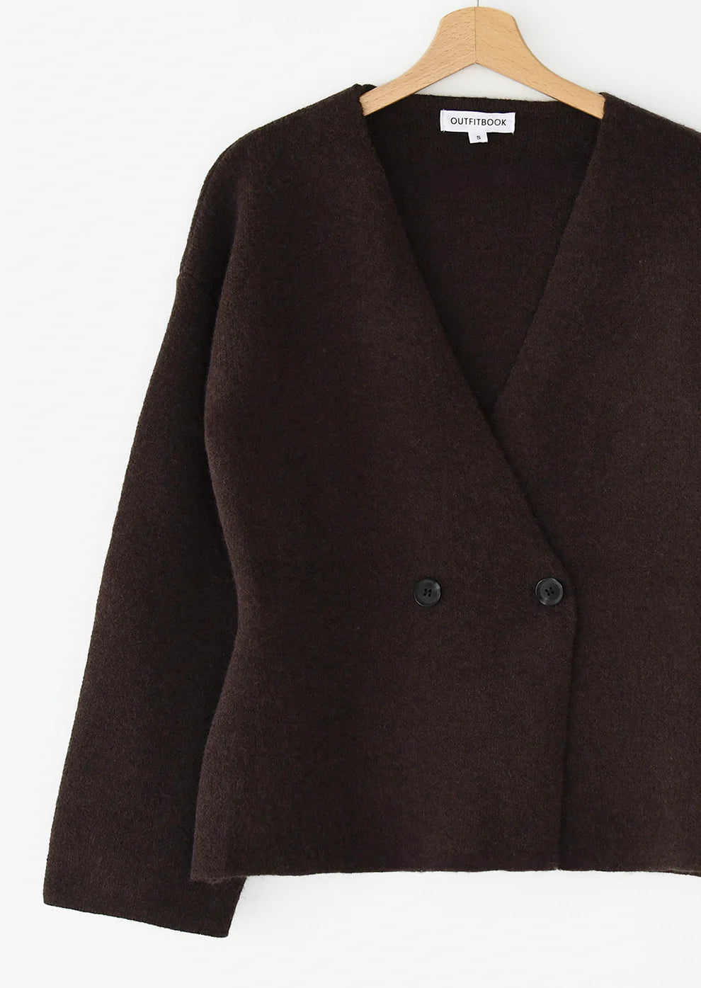 PRAHA - ASYMMETRICAL CARDIGAN