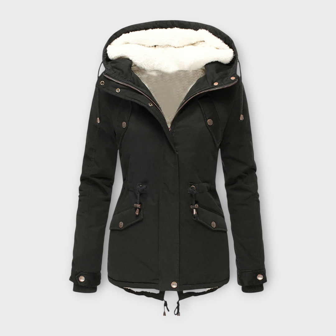 Mori - Voděodolná a zateplená zimní bunda Černá