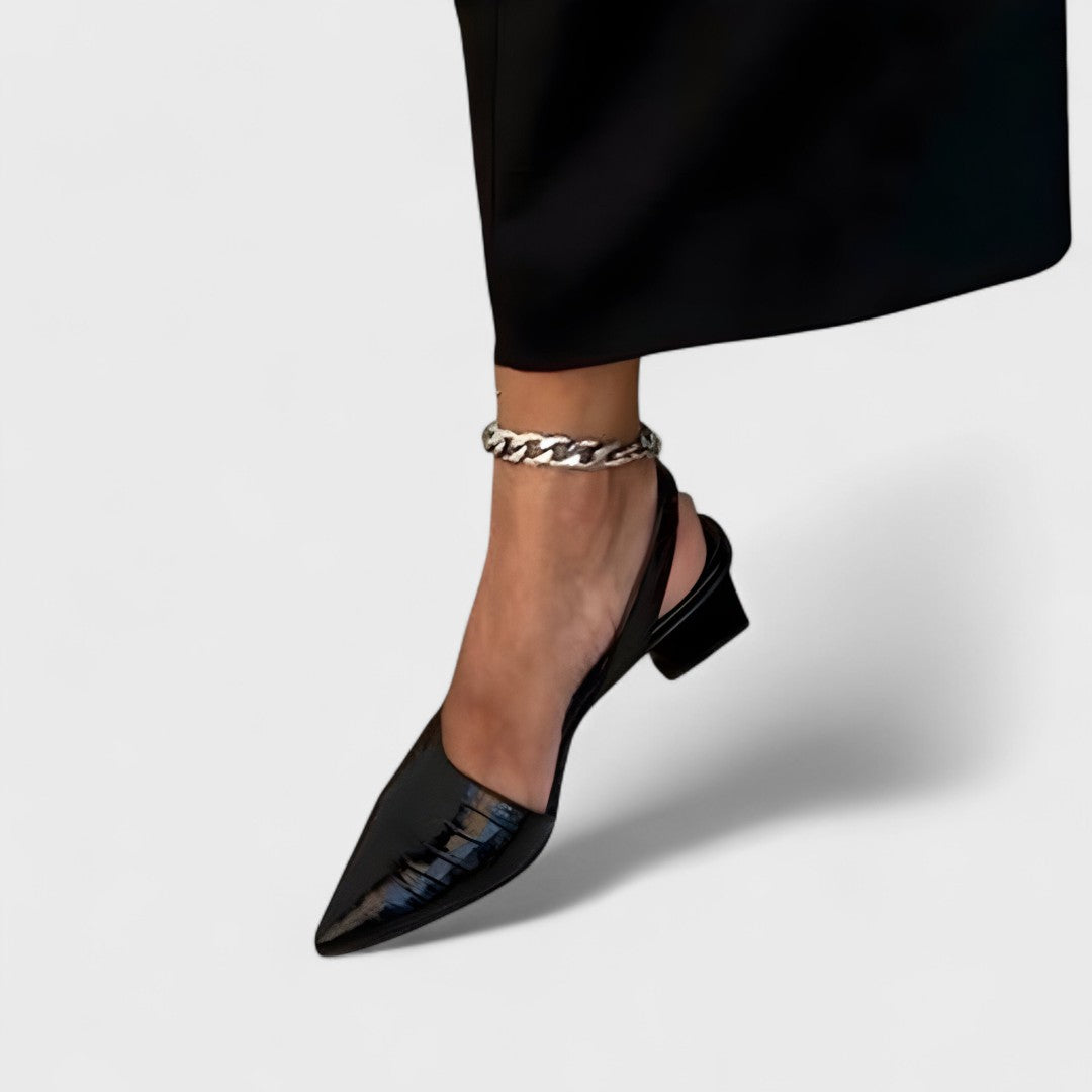 Ivana - Pohodlné Podpatky Černá (Téměř vyprodáno)