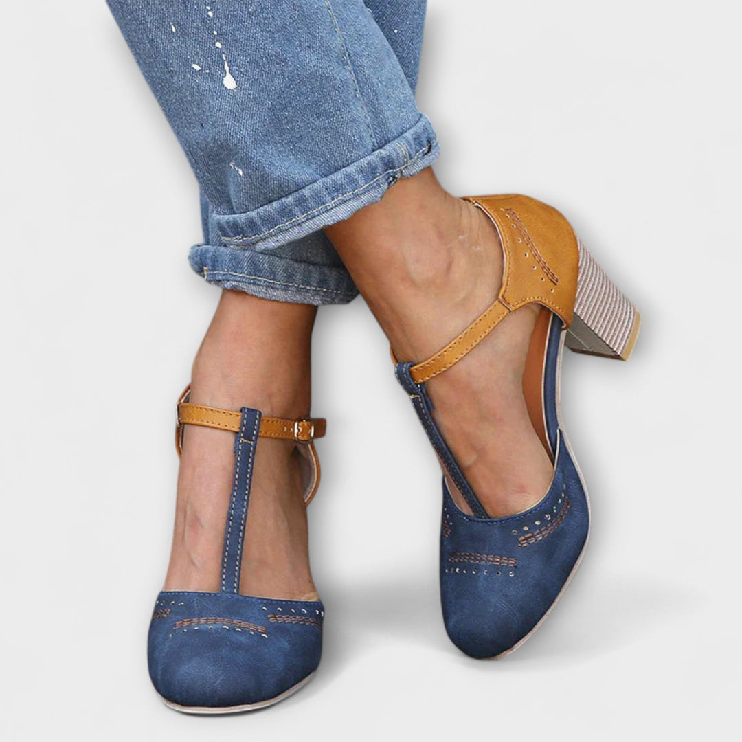 Viktorie Elegantní OrtopedickéPodpatky Komfortní S Pamětí Modrá