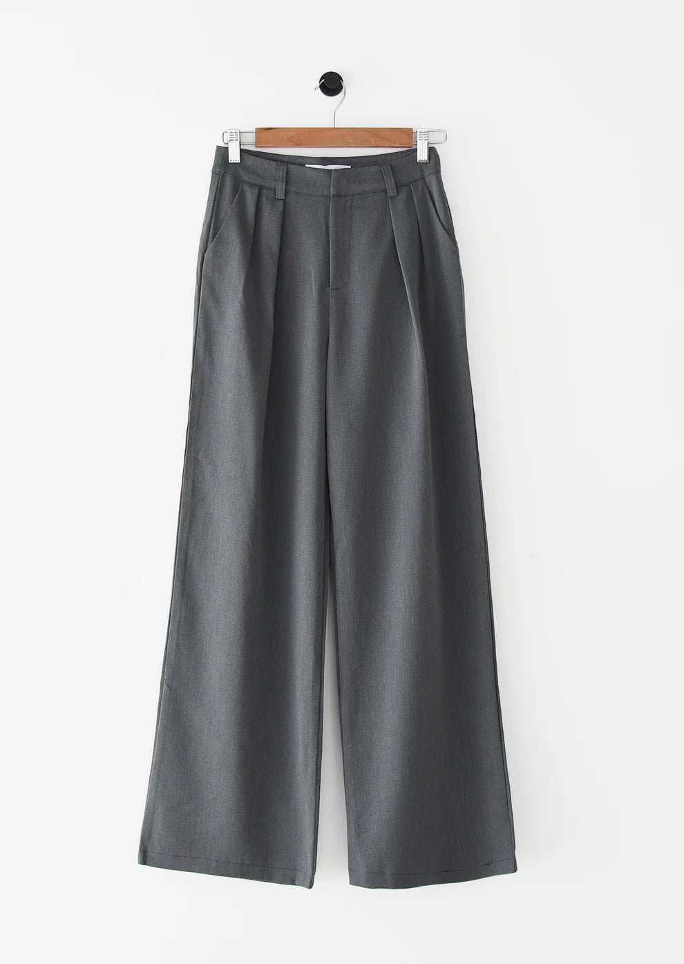 WIDELEG PLEATED PANTS