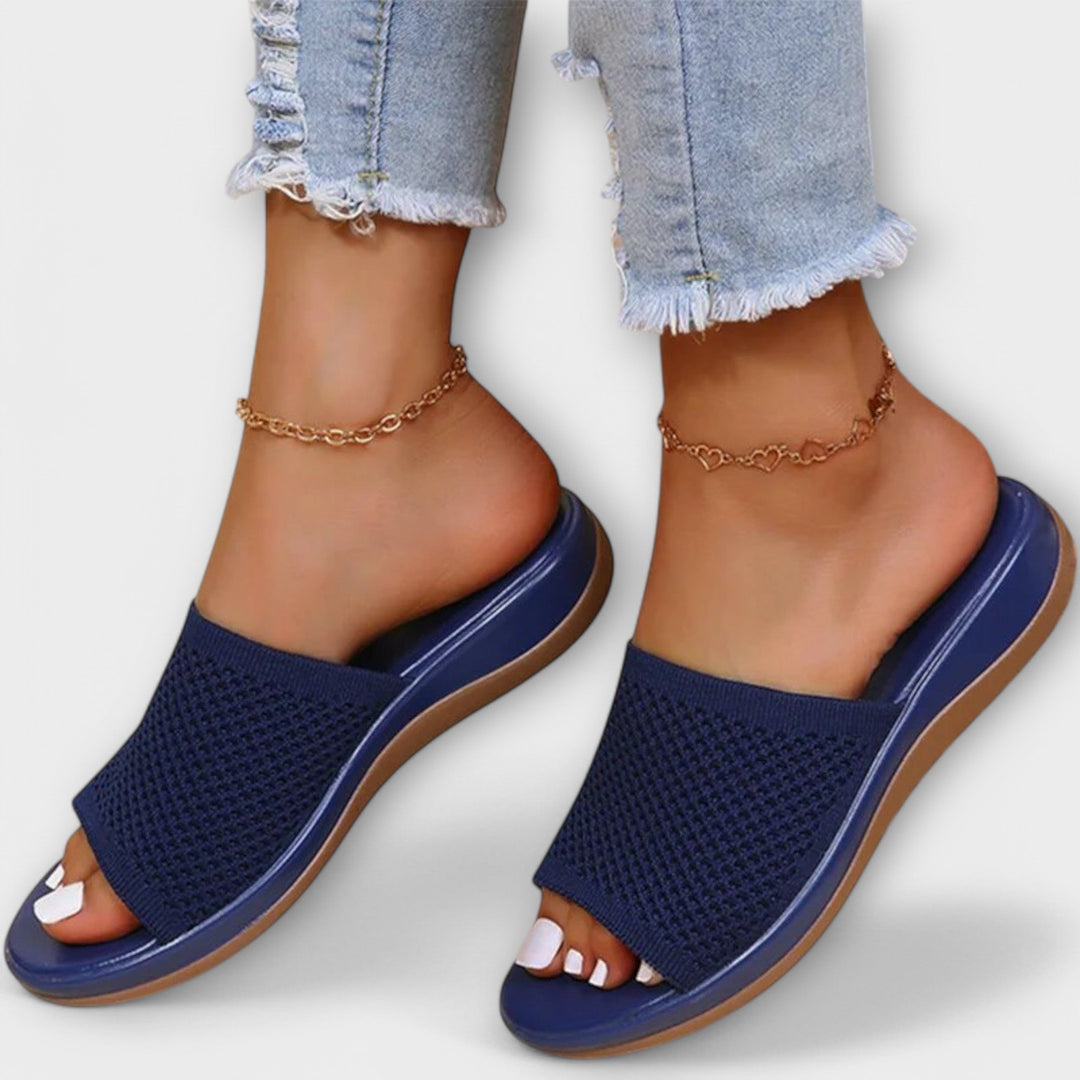 Pantofle Sandály - Pohodlné Domácí Pantofle Námořnická modř