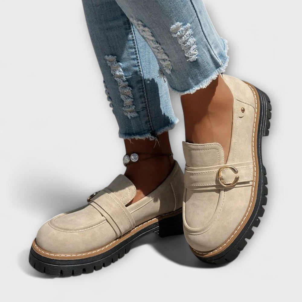 Lora – Neformální mokasíny s kulatou špičkou