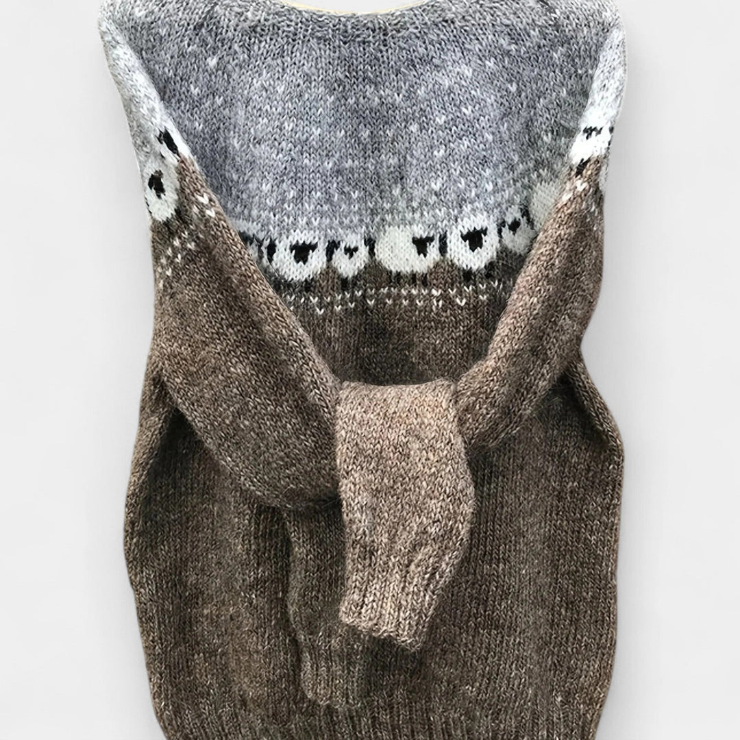 Adéla – Retro dámský svetr